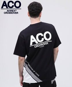 ySALE^20%OFFzAVIREX sCROSSOVERtLINE T-SHIRT / NXI[o[ C TVc / AVIREX / ABbNX ABbNX gbvX Jbg\[ETVc ubN O[ zCgyz
