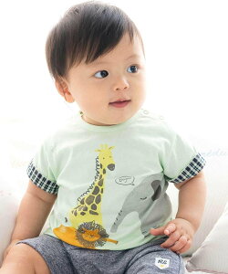 �ySALE�^50%OFF�zfillot de bebe reduction �V���A�j�}���v�����gT�V���c(70~90cm) �x�x �I�����C�� �X�g�A �}�^�j�e�B�E�F�A�E�x�r�[�p�i �x�r�[�g�b�v�X �O���[�� �C�G���[