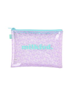 MILKFED. CHERRIES PRINT PVC POUCH MILKFED. ~NtFh zE|[`EP[X |[` sN bh p[v