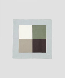 MARGARET HOWELL SQUARE LINEN HANKY }[KbgEnEG t@bVG nJ`Enh^I u[ O[