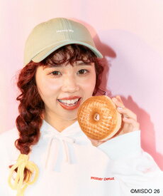 【SALE／20%OFF】LEPSIM 【Mister Donut】ステッカー付きキャップ レプシィム 帽子 キャップ ブルー グレー