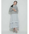 ティアードチュールスカート