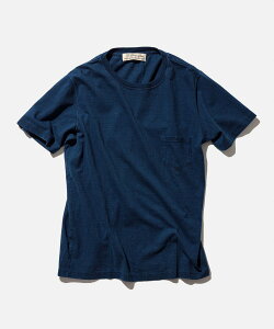 BEAMS PLUS �y�ʒ��zREMI RELIEF / Pocket T-shirt Indigo �r�[���X ���� �g�b�v�X �J�b�g�\�[�ET�V���c �l�C�r�[�y���������z