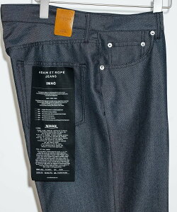 ADAM ET ROPE' HOMME NIKKE �f�j���X�g���[�g�p���c / ADAM ET ROPE' JEANS �A�_���G���y �p���c �W�[���Y�E�f�j���p���c �l�C�r�[ �u���b�N�y���������z