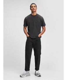 GAP (M)Gapflex ウォッシュウェル(TM) リラックステーパードデニム ギャップ パンツ ジーンズ・デニムパンツ ブラック【送料無料】