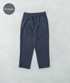【SALE／40%OFF】URBAN RESEARCH 『別注』THOUSAND MILE×URBAN RESEARCH ニットフリースパンツ アーバンリサーチ パンツ その他のパンツ ネイビー ホワイト グレー ブラック【送料無料】