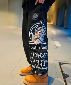 GALLIS ADDICTION 【GALFY×GALLIS ADDICTION】安定の別注スウェットパンツ(MENS) ジャックローズ パンツ その他のパンツ ブラック【送料無料】