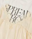 レースキャミ ドッキングTシャツ