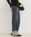 Dual Hem Lace Denim