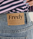 Dual Hem Lace Denim