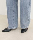 Dual Hem Lace Denim