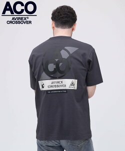 �ySALE�^30%OFF�zAVIREX �sCROSSOVER�tPATCH T-SHIRT / �N���X�I�[�o�[ �p�b�` T�V���c / AVIREX / �A���B���b�N�X �A���B���b�N�X �g�b�v�X �J�b�g�\�[�ET�V���c �z���C�g �O���[ �u���E�� �u���b�N�y����