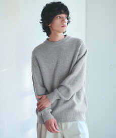 【SALE／40%OFF】UNITED ARROWS green label relaxing ハミルトンラム ワイドネック ニット ユナイテッドアローズ グリーンレーベルリラクシング トップス ニット グレー パープル ブルー ブラック【送料無料】