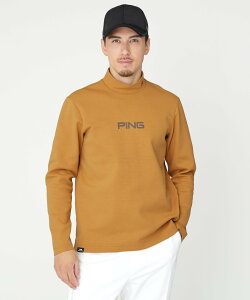 PING APPAREL ANSER�v�����g�X�g���b�`�_���{�[�������n�C�l�b�N�V���c (MENS) �s�� �A�p���� �g�b�v�X ���̑��̃g�b�v�X �z���C�g �l�C�r�[ �x�[�W���y���������z