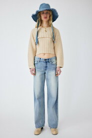 【SALE／50%OFF】MOUSSY MIX COLOR ニットセット マウジー トップス ニット ホワイト ピンク【送料無料】