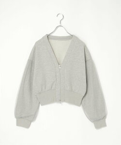 �ySALE�^30%OFF�zVENCE share style Ladys ����x�`���[���_�u��ZIP�J�[�f�B�K�� ���@���X �G�N�X�`�F���W �g�b�v�X ���̑��̃g�b�v�X �z���C�g �O���[ �u���b�N