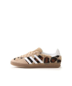 adidas adidas GAZELLE INDOOR atmos pink Trinity Leopard WARSAN/FTWWHT/GOLDMT �A�g���X �V���[�Y�E�C �X�j�[�J�[ �u���E���y���������z
