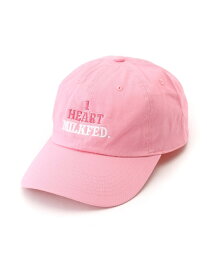 MILKFED. I HEART MILKFED. CAP キャップ MILKFED. ミルクフェド 帽子 ハット ピンク ネイビー ホワイト【送料無料】