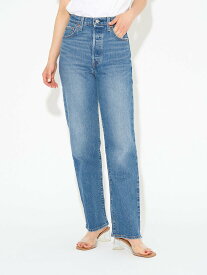 【SALE／30%OFF】Levi's RIBCAGE ストレート ミディアムインディゴ DANCE AROUND リーバイス パンツ ジーンズ・デニムパンツ【送料無料】