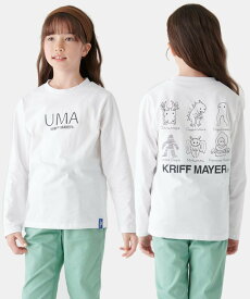 KRIFF MAYER (K)楽LUCK TEE(UMA) クリフメイヤー トップス カットソー・Tシャツ ホワイト グレー グリーン レッド