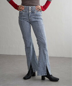 �ySALE�^31%OFF�zVENCE share style Ladys �n�C�E�G�X�g�Z���^�[�X���b�g�f�j�� ���@���X �G�N�X�`�F���W �p���c ���̑��̃p���c �u���[ �u���b�N