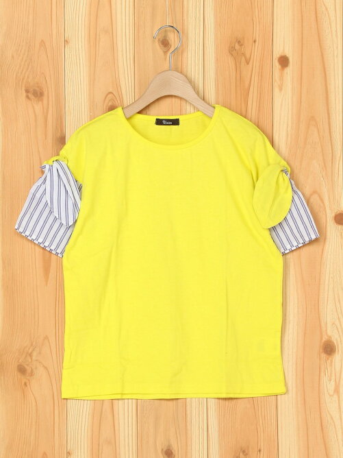 Unica 袖リボンtシャツ Rakuten Fashion 楽天ファッション 旧楽天