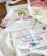 niko and ... 【Super Mom】パッカブルエプロン ニコアンド 食器・調理器具・キッチン用品 エプロン イエ…