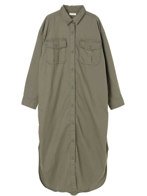 Earth Music Ecology Cotton Usaミリタリーシャツワンピース Rakuten Fashion 楽天ファッション 旧楽天ブランドアベニュー Bs2469