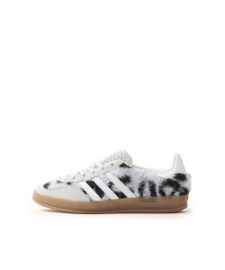 adidas adidas GAZELLE INDOOR atmos pink Trinity Leopard HALBLU/FTWWHT/GOLDMT �A�g���X �V���[�Y�E�C �X�j�[�J�[ �u���[�y���������z