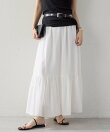 楊柳ティアードスカート