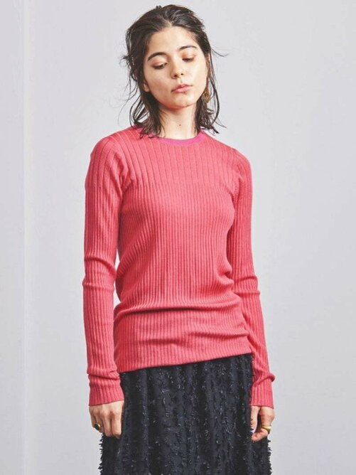 United Arrows Ltd Outlet Aewen Matoph イウエン マトフ リブ クルーネック ニット Rakuten Fashion 楽天ファッション 旧楽天ブランドアベニュー Bw6470