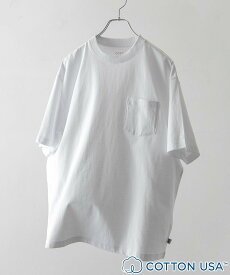 【SALE／20%OFF】coen USAコットンスタンダードポケットTシャツ コーエン トップス カットソー・Tシャツ ホワイト ブラック グレー