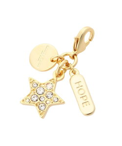 Samantha Thavasa Petit Choice ストーンモチーフファスナーチャーム サマンサタバサプチチョイス ファッション雑貨 チャーム・キーチェーン ゴールド