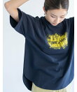 ビーズロゴミドルTシャツ【多機能素材】