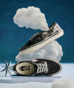 ROYAL FLASH POPMART × VANS PREMIUM/�|�b�v�}�[�g × ���@���Y �v���~�A��/ AUTHENTIC 44 DIMOO/VN000EA ���C�����t���b�V�� �V���[�Y�E�C �X�j�[�J�[ �u���b�N�y���������z
