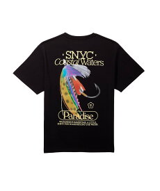 【SALE／50%OFF】Saturdays NYC Lure Paradise Standard SS Tee サタデーズ　ニューヨークシティ トップス カットソー・Tシャツ ブラック ホワイト