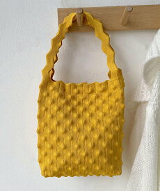 【SALE／30%OFF】aimoha aimoha/ビビットカラーネット編みミニバッグ アイモハ バッグ ハンドバッグ グリーン イエロー ベージュ パープル ブラック