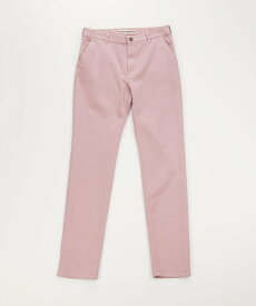 【SALE／30%OFF】Mademoiselle NON NON オーガニックラフィ ストレッチデニムパンツ【フルレングス】 マドモアゼルノンノン パンツ その他のパンツ ピンク ブルー【送料無料】