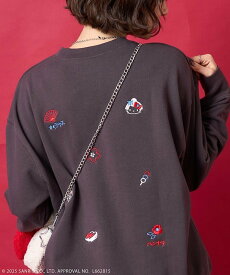 【SALE／45%OFF】FREAK'S STORE はんなり "HELLO KITTY" スウェット 25AW フリークスストア トップス スウェット・トレーナー グレー