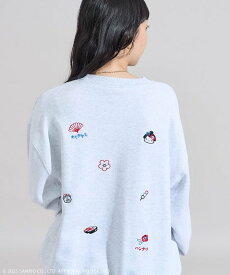 【SALE／45%OFF】FREAK'S STORE はんなり "HELLO KITTY" スウェット 25AW フリークスストア トップス スウェット・トレーナー グレー