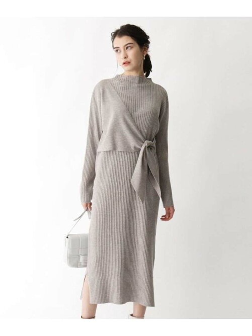 Opaque Clip ノット使いハイネックニットワンピース Rakuten Fashion 楽天ファッション 旧楽天ブランドアベニュー Cc1472