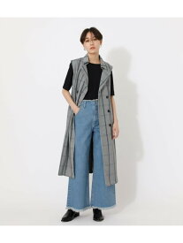 【SALE／64%OFF】AZUL BY MOUSSY LOOSE TRENCH VEST アズールバイマウジー トップス ベスト・ジレ グレー