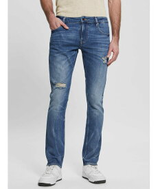 【SALE／50%OFF】GUESS (M)Miami Destroyed Skinny Jeans ゲス パンツ ジーンズ・デニムパンツ ブルー【送料無料】