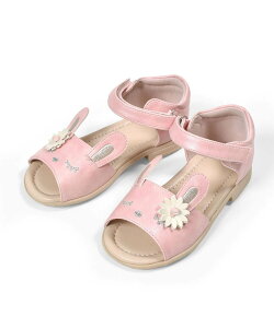 �ySALE�^50%OFF�zSLAP SLIP �E�T�M���j�R�[���t�F�C�X���`�[�t�I�[�v���g�D�T���_��(14~18cm) �x�x �I�����C�� �X�g�A �V���[�Y�E�C �T���_�� �s���N �z���C�g