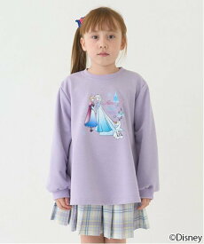 【SALE／60%OFF】MINIMAL 【FROZEN】裏毛Aラインプルオーバー ナルミヤオンライン トップス スウェット・トレーナー パープル ホワイト