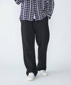 【SALE／40%OFF】SHIPS MEN SHIPS: コットン ワイド スウェット パンツ シップス パンツ ジャージ・スウェットパンツ グレー ブラック【送料無料】