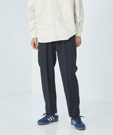 【SALE／70%OFF】UNITED ARROWS green label relaxing メランジ ツイル ワイド ユーティリティパンツ イージーパンツ -ストレッチ・防シワ- ユナイテッドアローズ アウトレット パンツ その他のパンツ グレー ネイビー ブラウン