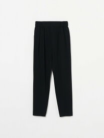 【SALE／20%OFF】three dots Matte stretch ponte 2tuck pant スリードッツ パンツ その他のパンツ ブラック ネイビー【送料無料】