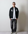 2P SKULL WAPPEN JERSEY TRACK JACKET
