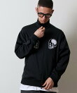 2P SKULL WAPPEN JERSEY TRACK JACKET